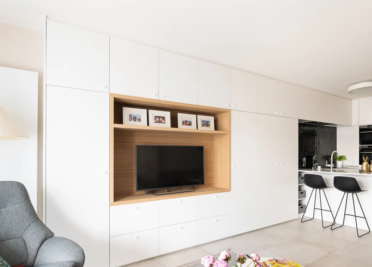 Living en tv kasten