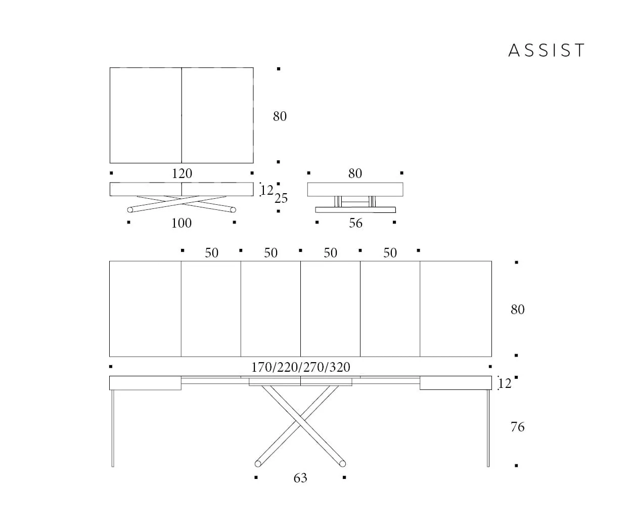 Assist — technische tekening 1
