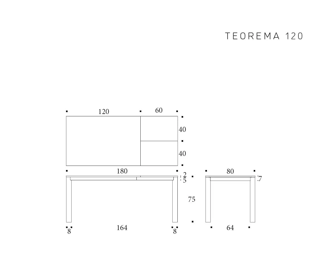 Teorema — technische tekening 1