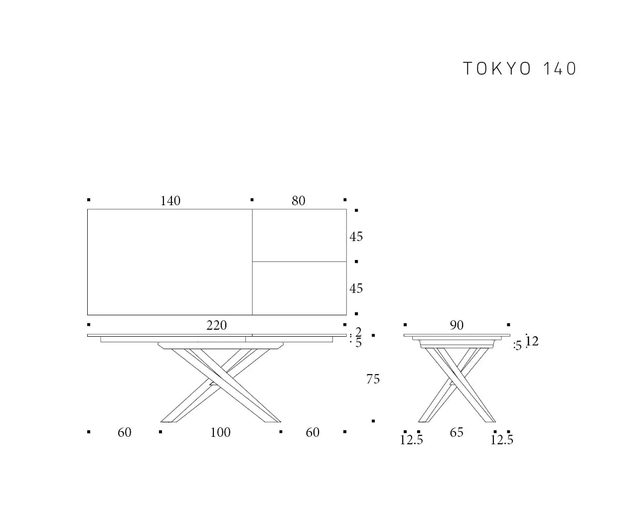 Tokyo — technische tekening 2