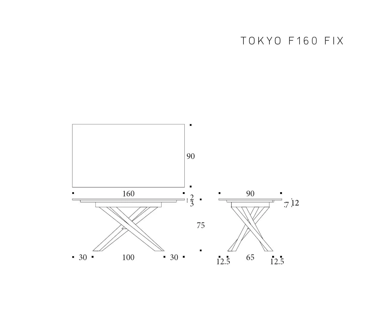 Tokyo — technische tekening 7