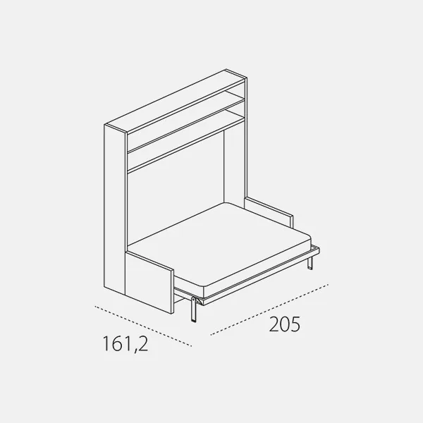 Circe Sofa — technische tekening 2