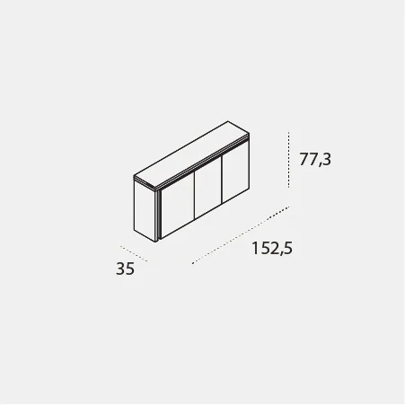 Girò Floor — technische tekening 1