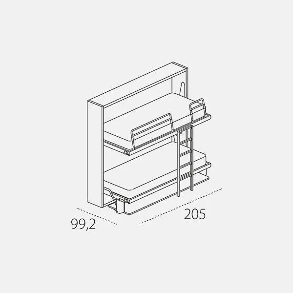 Kali Duo Board — technische tekening 2