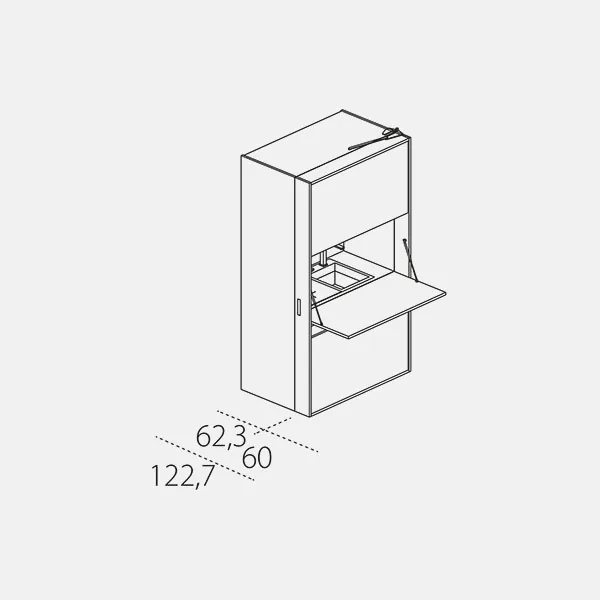 Kitchen Box — technische tekening 6