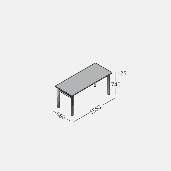 LGM 2.0 Book Tafel — technische tekening 4