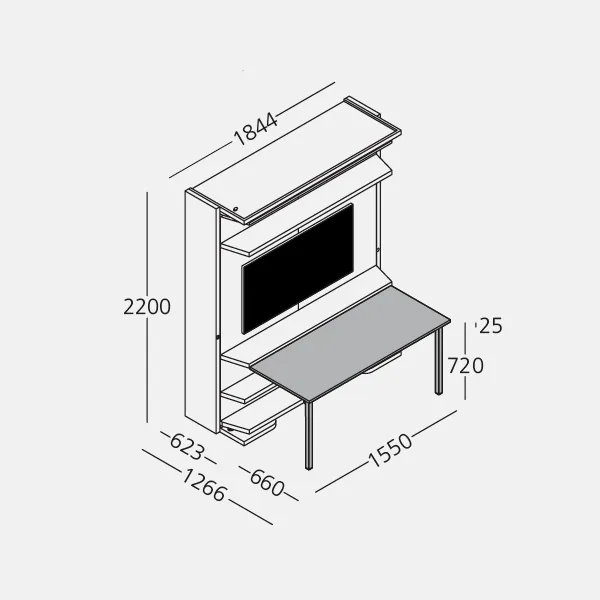 LGM 2.0 TV — technical drawing 3