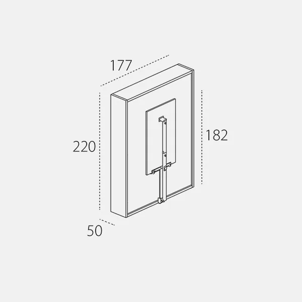 Penelope 2 Dining — technische tekening 1