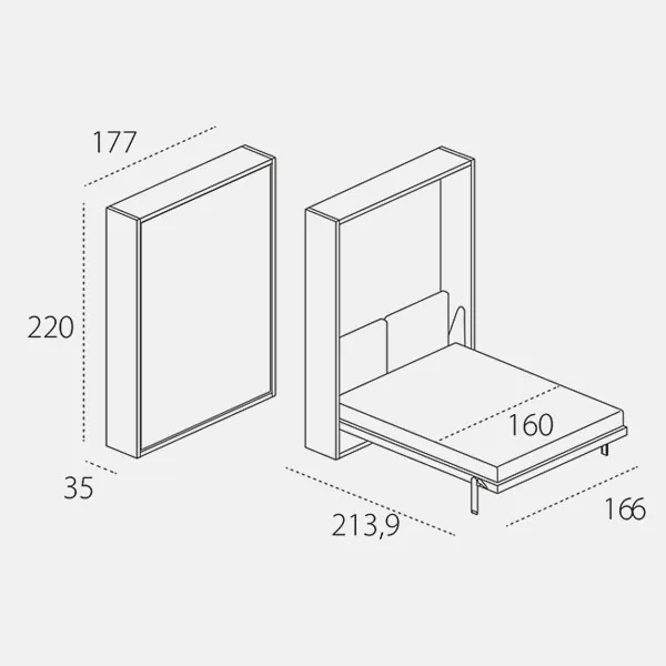 Penelope 2 Standard — technische tekening 1