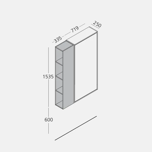 Wally Plus — technische tekening 3