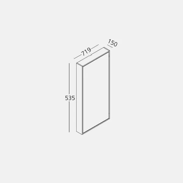Wally Standard — technische tekening 1