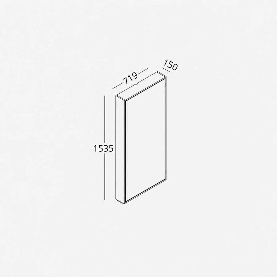 Wally Standard — technical drawing 1
